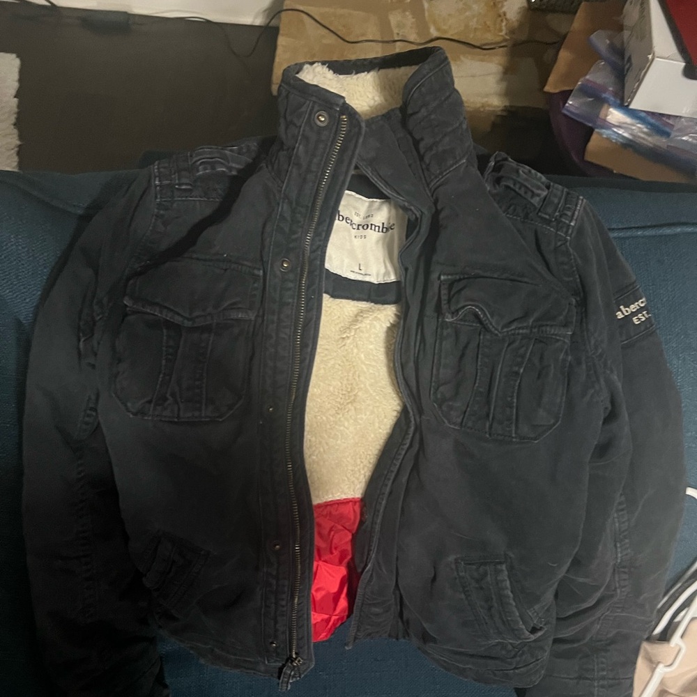 Abercrombie & Fitch boys  Black Jacket